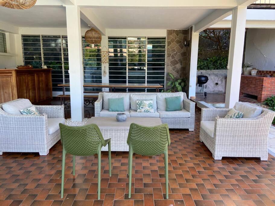 Villa "The Pretty Mermaid", Pool And Stunning Views 5 Min From Beach Deshaies Extérieur photo