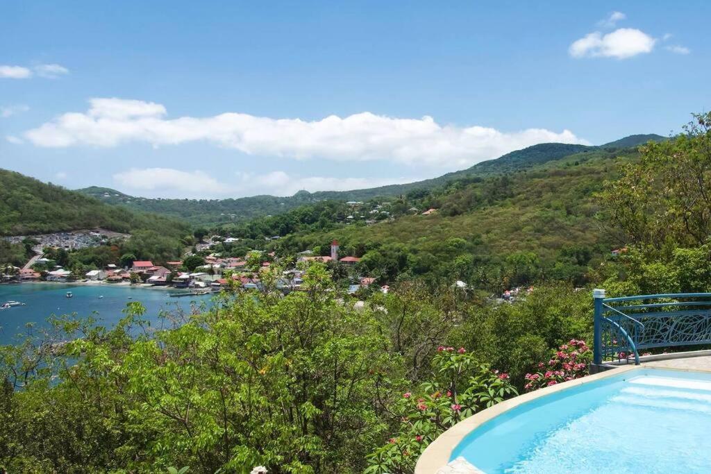 Villa "The Pretty Mermaid", Pool And Stunning Views 5 Min From Beach Deshaies Extérieur photo