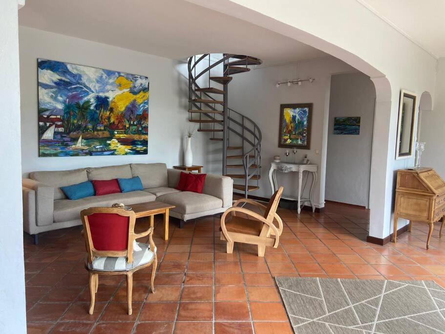 Villa "The Pretty Mermaid", Pool And Stunning Views 5 Min From Beach Deshaies Extérieur photo
