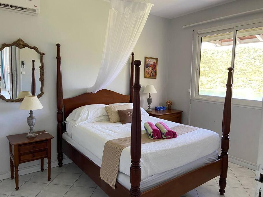 Villa "The Pretty Mermaid", Pool And Stunning Views 5 Min From Beach Deshaies Extérieur photo
